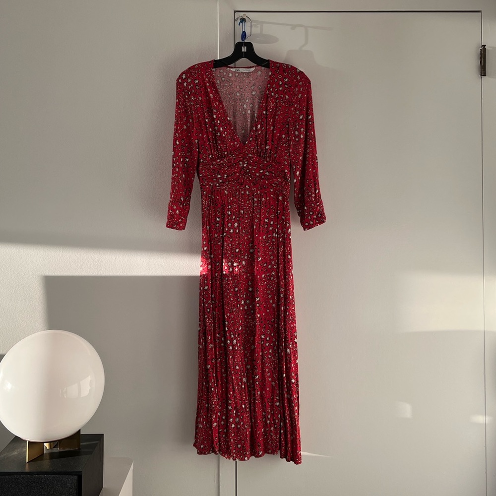 Zara Midi Dress with side slit